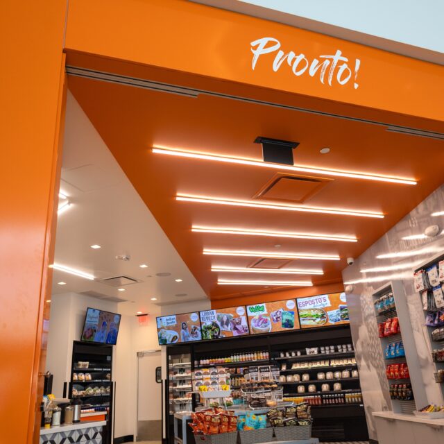 Flying through @flysfo? Stop in for fresh-made, delicious meals that are packaged and ready for departure—Pronto! Featuring Local Purveyors:
@88acres
@burmalove
@eatclaraskitchen
@enjoyadaybreak
@elsursf
@epicureansolutionssf
@espostosdelicatezza
@greenbeanscoffeecompany
@indian.bento
@eatjambar
@justnoshbar 
@mammothbars
@urbanremedy
@voilajuicecompany 
@theyesbar