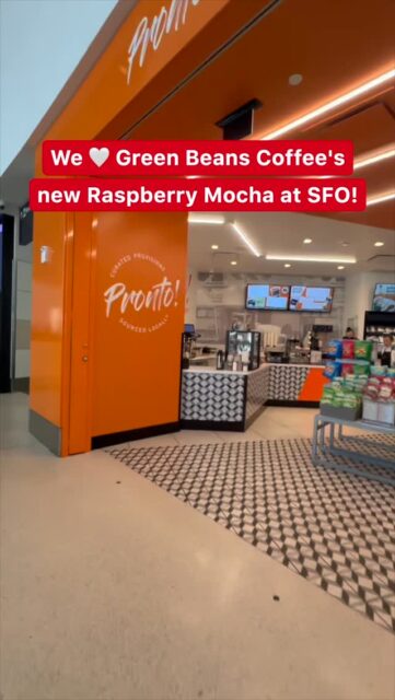 Raspberry + Mocha = 😍
@greenbeanscoffeecompany #pronto #prontoneighborhoodmarketplace #valentinesday #raspberrymocha #sfo @flysfo