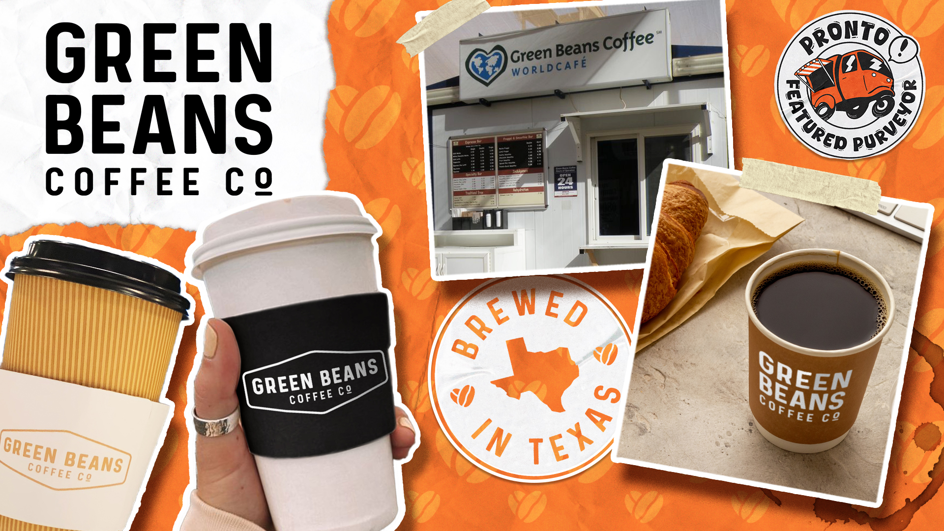 Green Beans Coffee Featured Purveyor at Pronto in SAT Airport