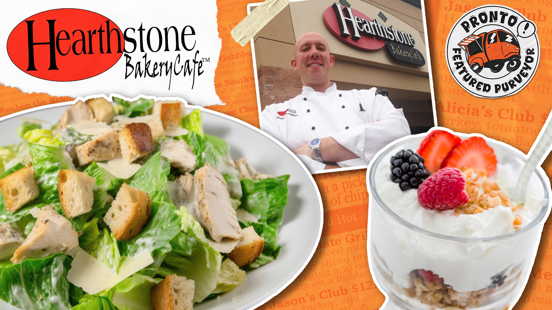 Hearthstone Bakery Cafe featured purveyor at Pronto