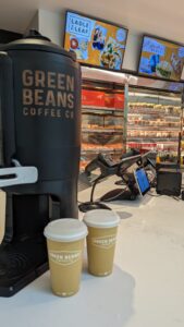 Green Beans Coffee at Pronto SFO Airport T3E