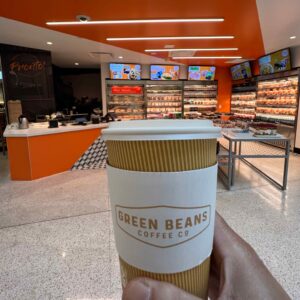 Green Beans Coffee at Pronto SFO Airport T3E